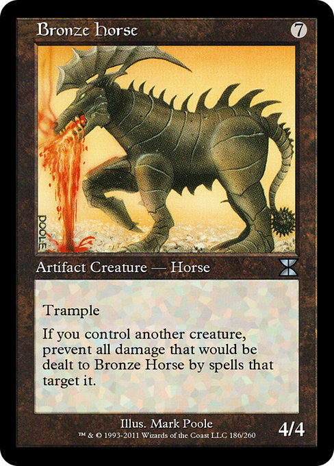 Bronze Horse - Masters Edition IV Uncommon Card