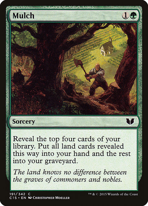 Mulch - Commander 2015 Common Card