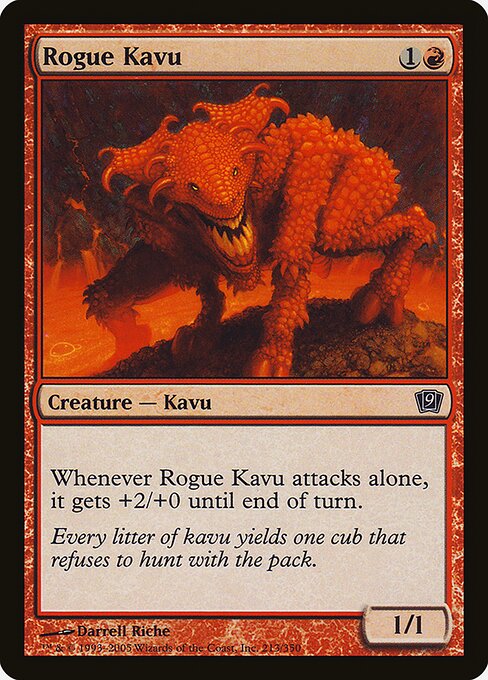 Rogue Kavu - Ninth Edition Common Card