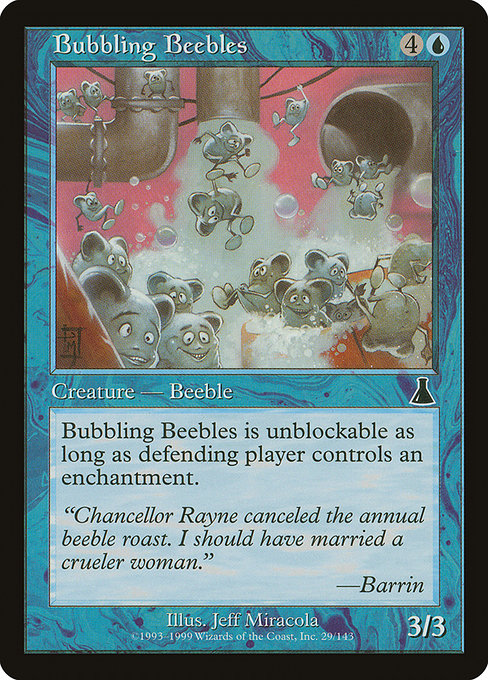 Bubbling Beebles - Urza's Destiny Common Card