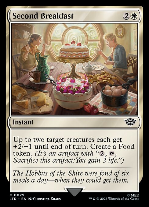 Second Breakfast - The Lord of the Rings: Tales of Middle-earth Common Card