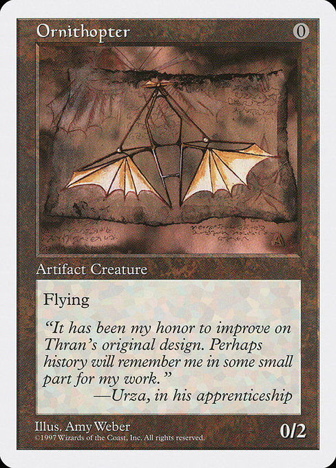 Ornithopter - Fifth Edition Uncommon Card