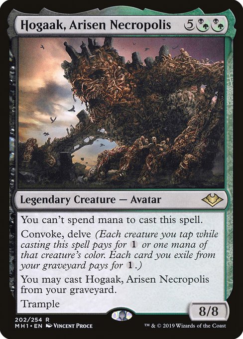 Hogaak, Arisen Necropolis - Modern Horizons Rare Card