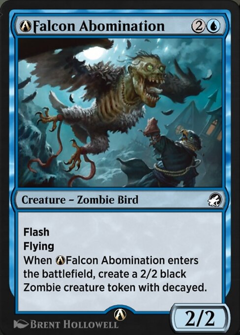 A-Falcon Abomination - Innistrad: Midnight Hunt Common Card