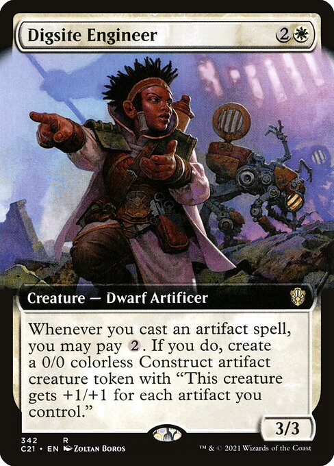 Digsite Engineer - Commander 2021 Rare Card