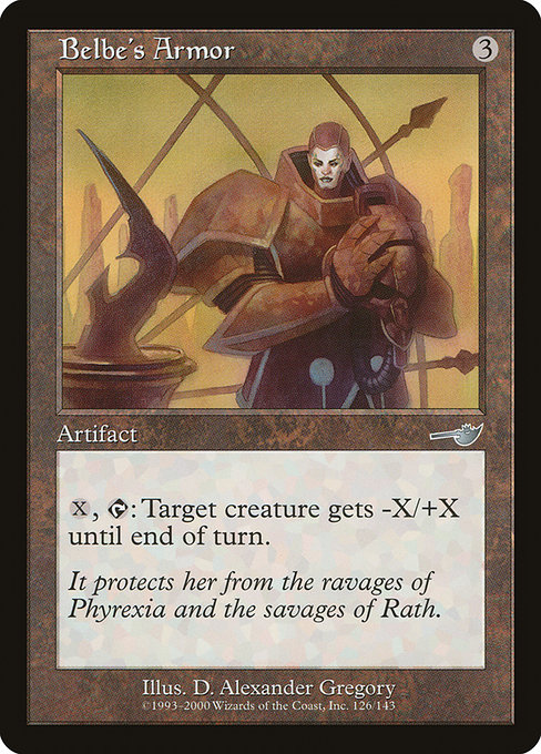 Belbe's Armor - Nemesis Uncommon Card