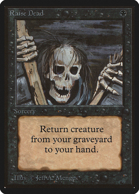 Raise Dead - Limited Edition Beta Common Card