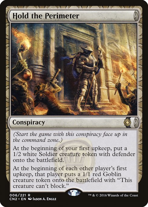 Hold the Perimeter - Conspiracy: Take the Crown Rare Card