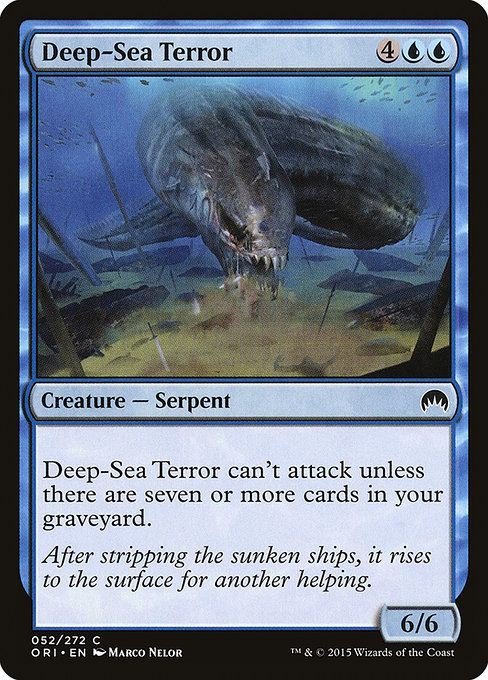 Deep-Sea Terror - Magic Origins Common Card