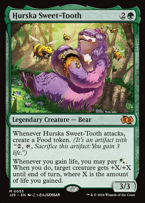 Hurska Sweet-Tooth - Foundations Jumpstart Mythic Card