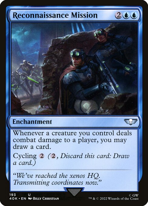 Reconnaissance Mission - Warhammer 40,000 Commander Uncommon Card