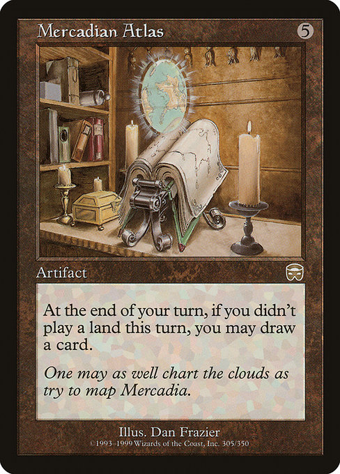 Mercadian Atlas - Mercadian Masques Rare Card
