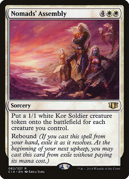 Nomads' Assembly - Commander 2014 Rare Card