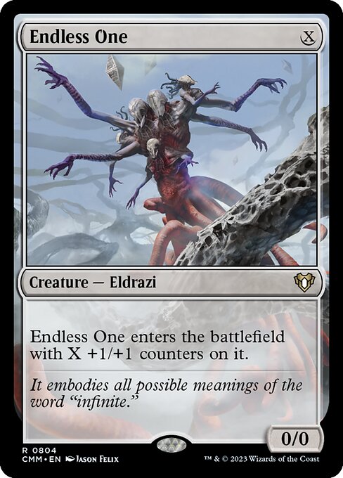 Endless One - Commander Masters Rare Card