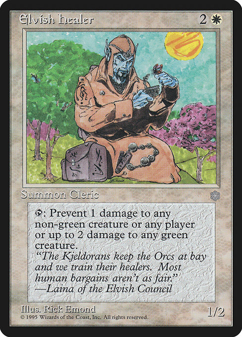 Elvish Healer - Ice Age Common Card