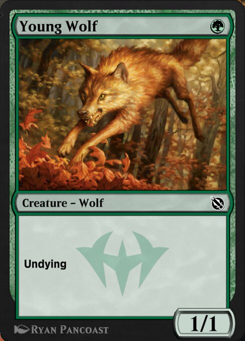 Young Wolf - Shadows of the Past Common Card