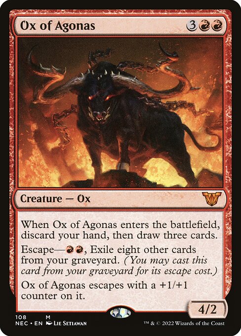 Ox of Agonas - Neon Dynasty Commander Mythic Card