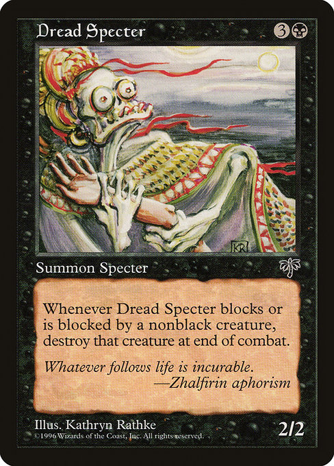 Dread Specter - Mirage Uncommon Card