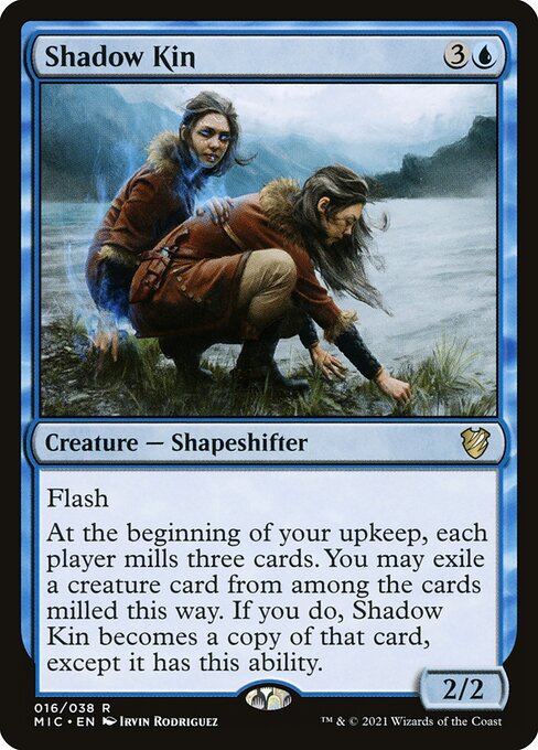 Shadow Kin - Midnight Hunt Commander Rare Card