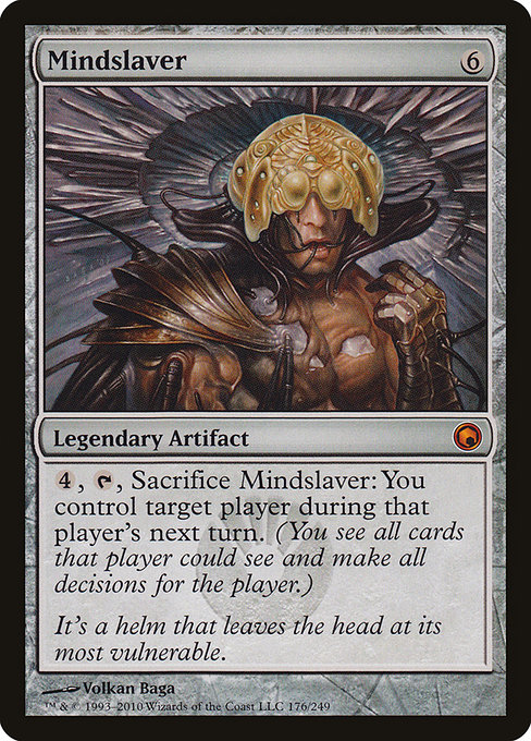 Mindslaver - Scars of Mirrodin Mythic Card