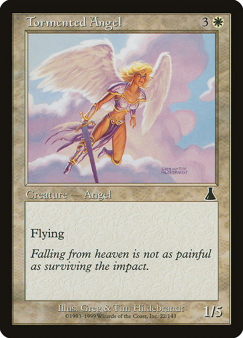 Tormented Angel - Urza's Destiny Common Card