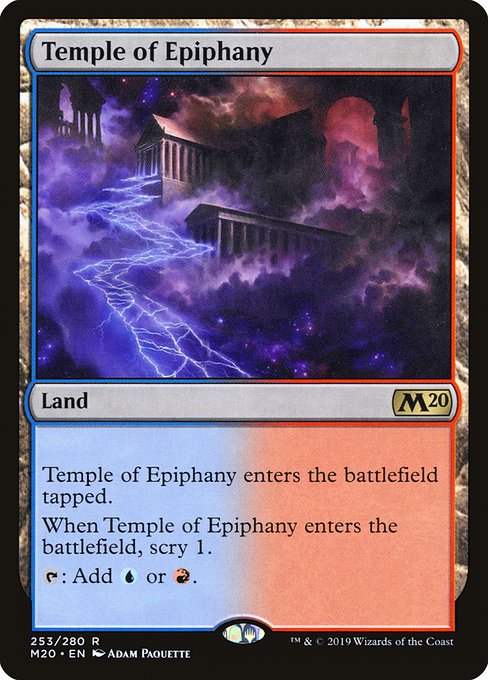 Temple of Epiphany - Core Set 2020 Rare Card