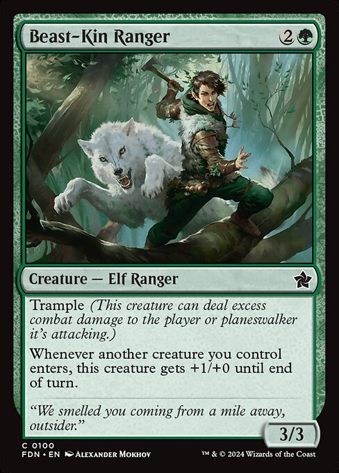 Beast-Kin Ranger - Foundations Common Card