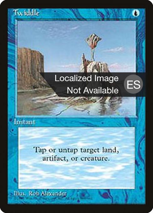 Twiddle - Fourth Edition Foreign Black Border Common Card