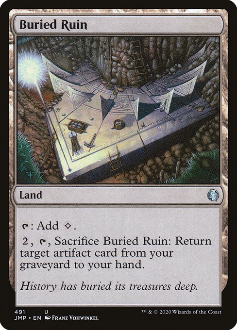 Buried Ruin - Jumpstart Uncommon Card