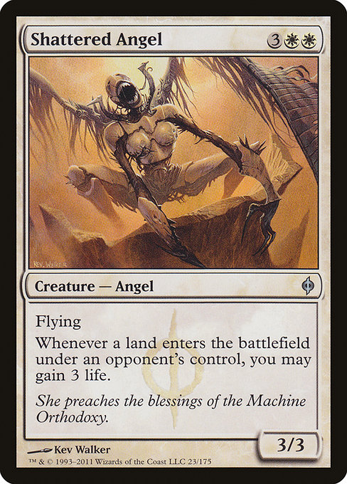 Shattered Angel - New Phyrexia Uncommon Card
