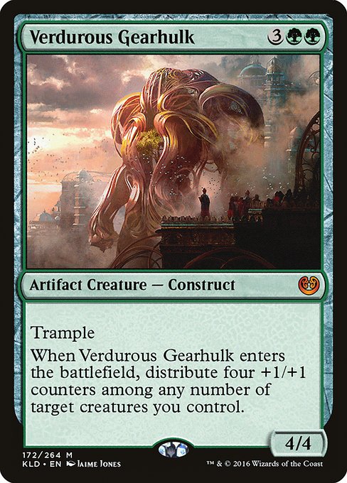 Verdurous Gearhulk - Kaladesh Mythic Card