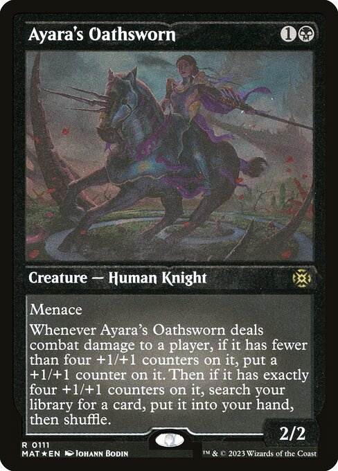 Ayara's Oathsworn - March of the Machine: The Aftermath Rare Card