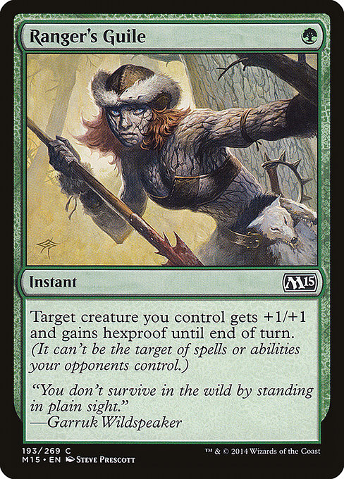 Ranger's Guile - Magic 2015 Common Card