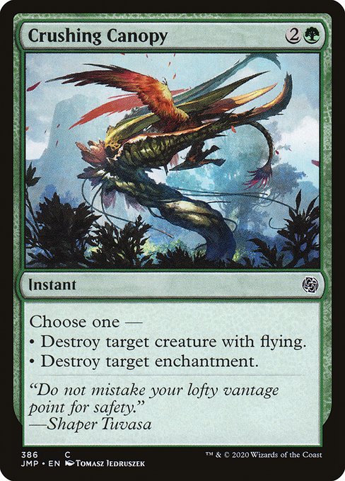 Crushing Canopy - Jumpstart Common Card