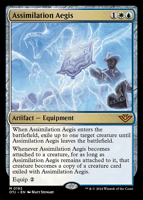 Assimilation Aegis - Outlaws of Thunder Junction Mythic Card