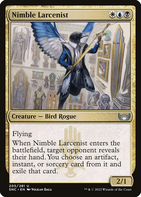 Nimble Larcenist - Streets of New Capenna Uncommon Card
