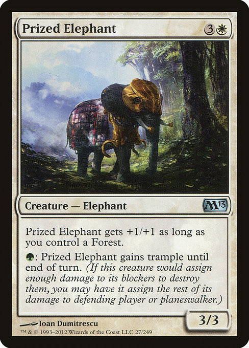 Prized Elephant - Magic 2013 Uncommon Card