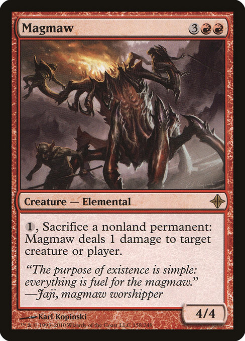 Magmaw - Rise of the Eldrazi Rare Card