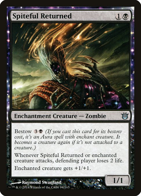 Spiteful Returned - Born of the Gods Uncommon Card