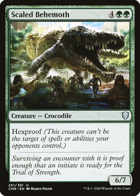 Scaled Behemoth - Commander Legends Uncommon Card