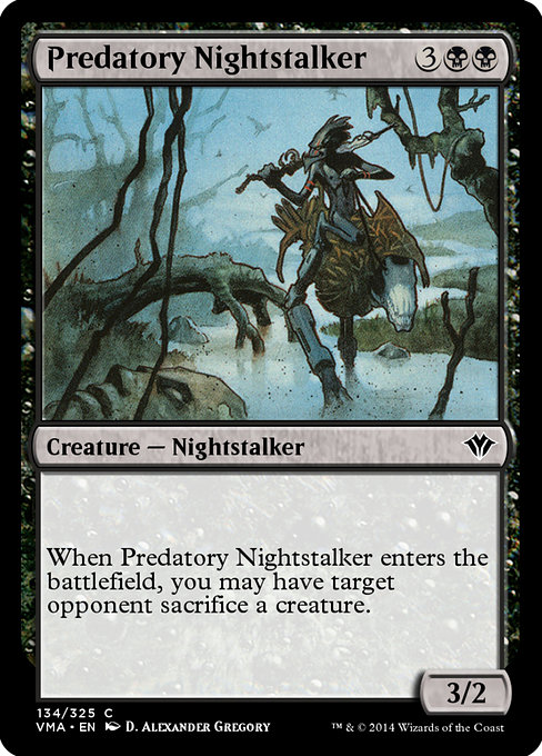 Predatory Nightstalker - Vintage Masters Common Card