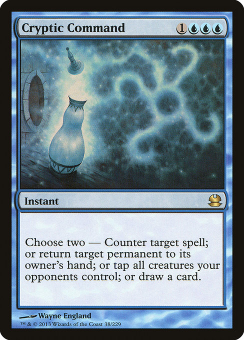 Cryptic Command - Modern Masters Rare Card