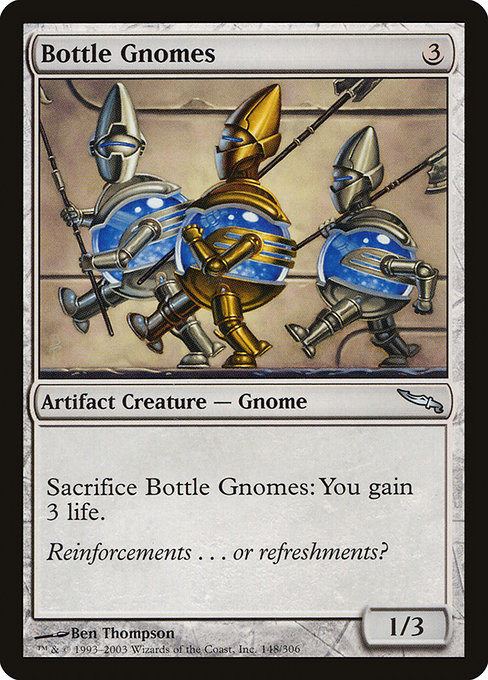 Bottle Gnomes - Mirrodin Uncommon Card