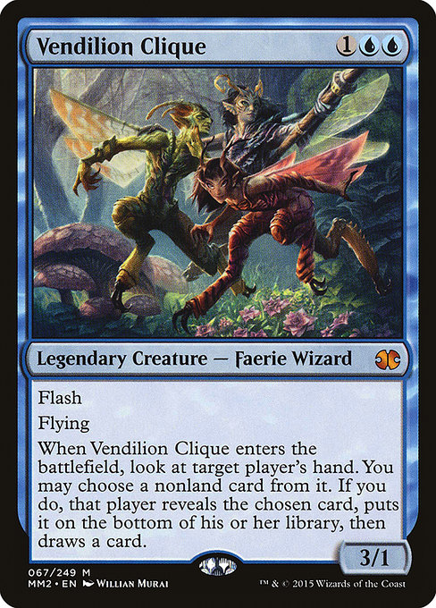 Vendilion Clique - Modern Masters 2015 Mythic Card
