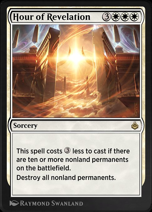 Hour of Revelation - Amonkhet Remastered Rare Card