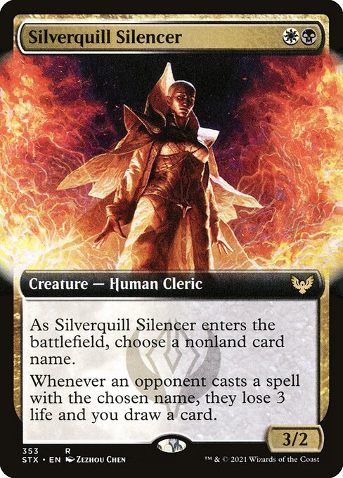 Silverquill Silencer - Strixhaven: School of Mages Rare Card