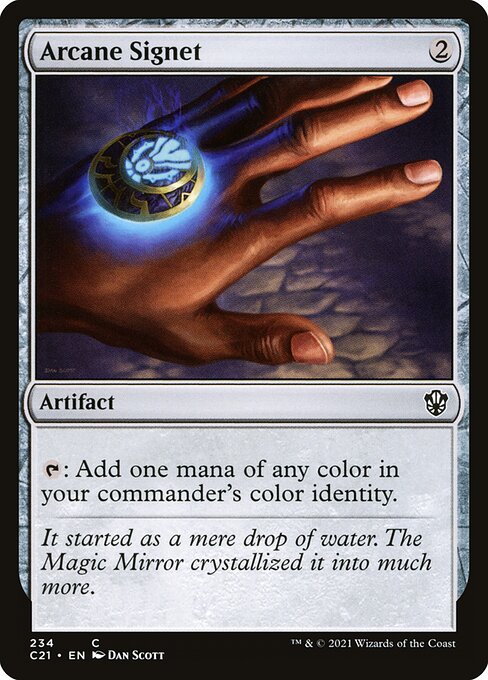 Arcane Signet - Commander 2021 Common Card
