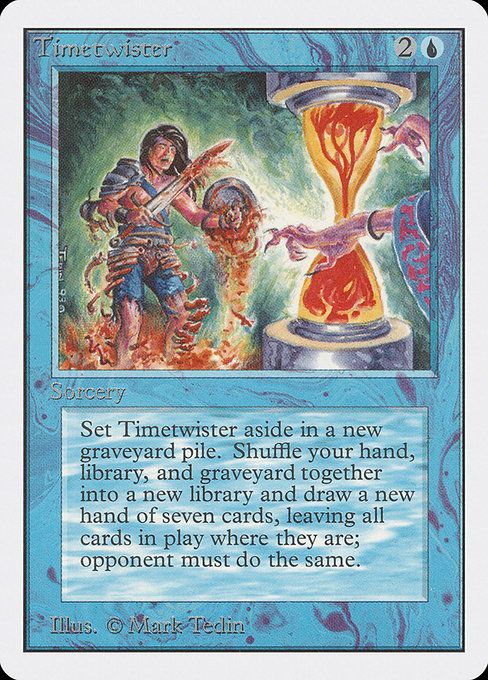 Timetwister - Unlimited Edition Rare Card