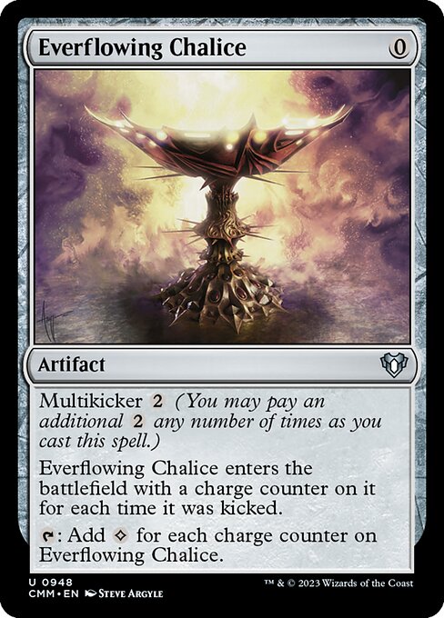 Everflowing Chalice - Commander Masters Uncommon Card