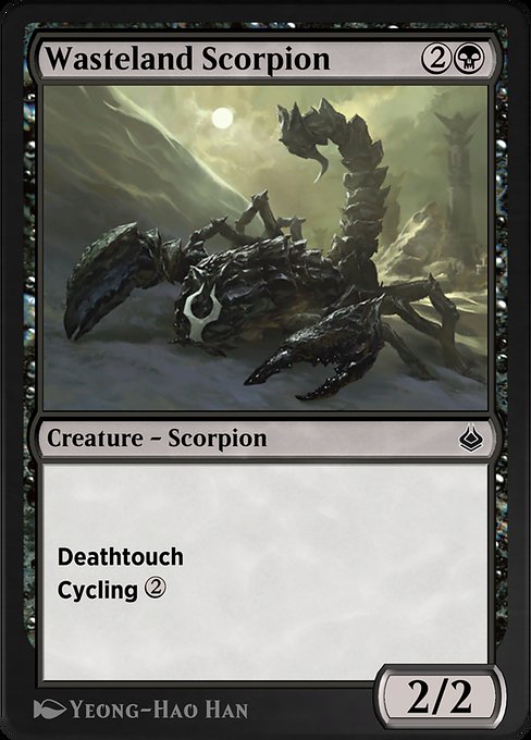 Wasteland Scorpion - Amonkhet Remastered Common Card